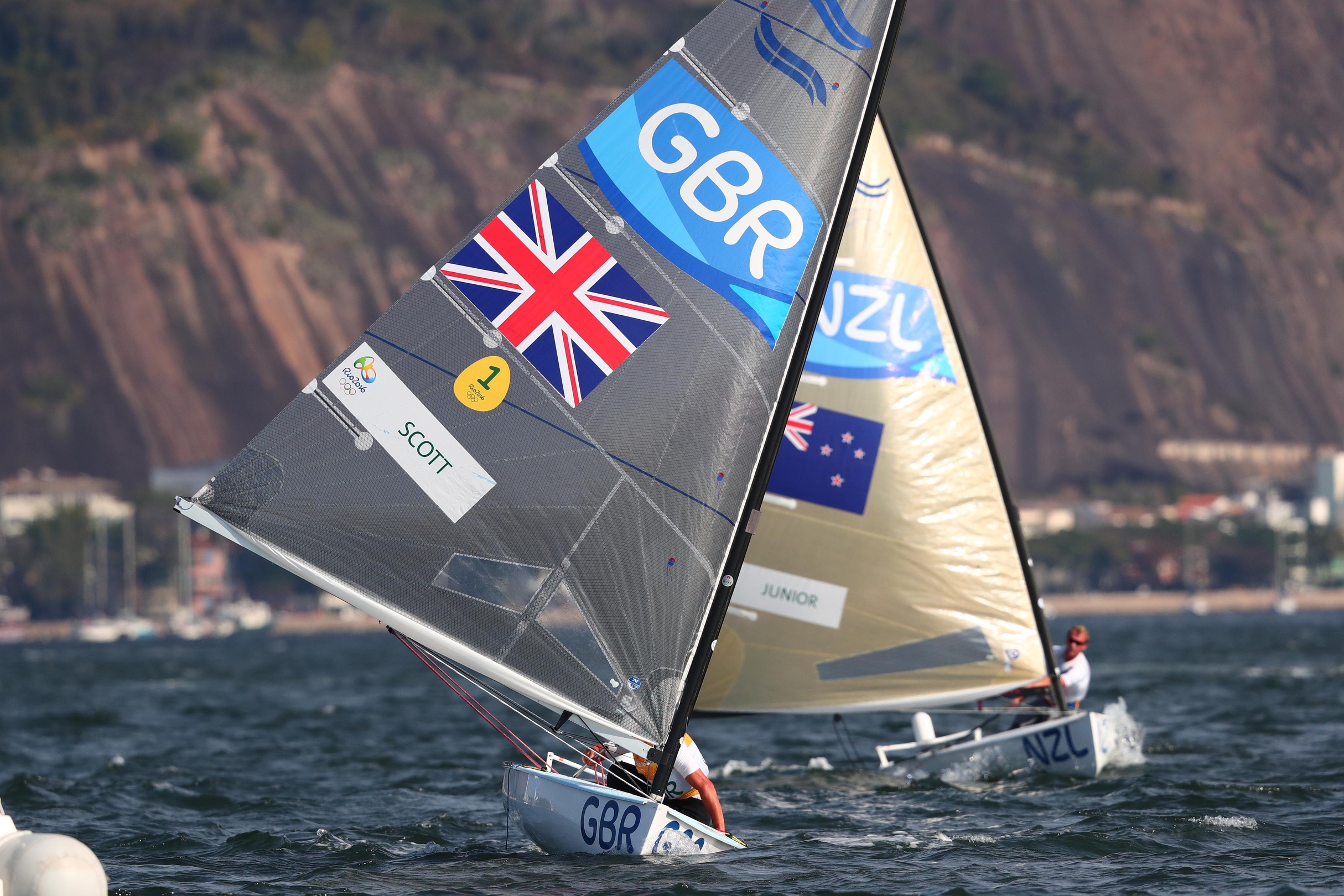 葡萄牙选手斩获帆船比赛金牌 葡萄牙选手斩获帆船比赛金牌