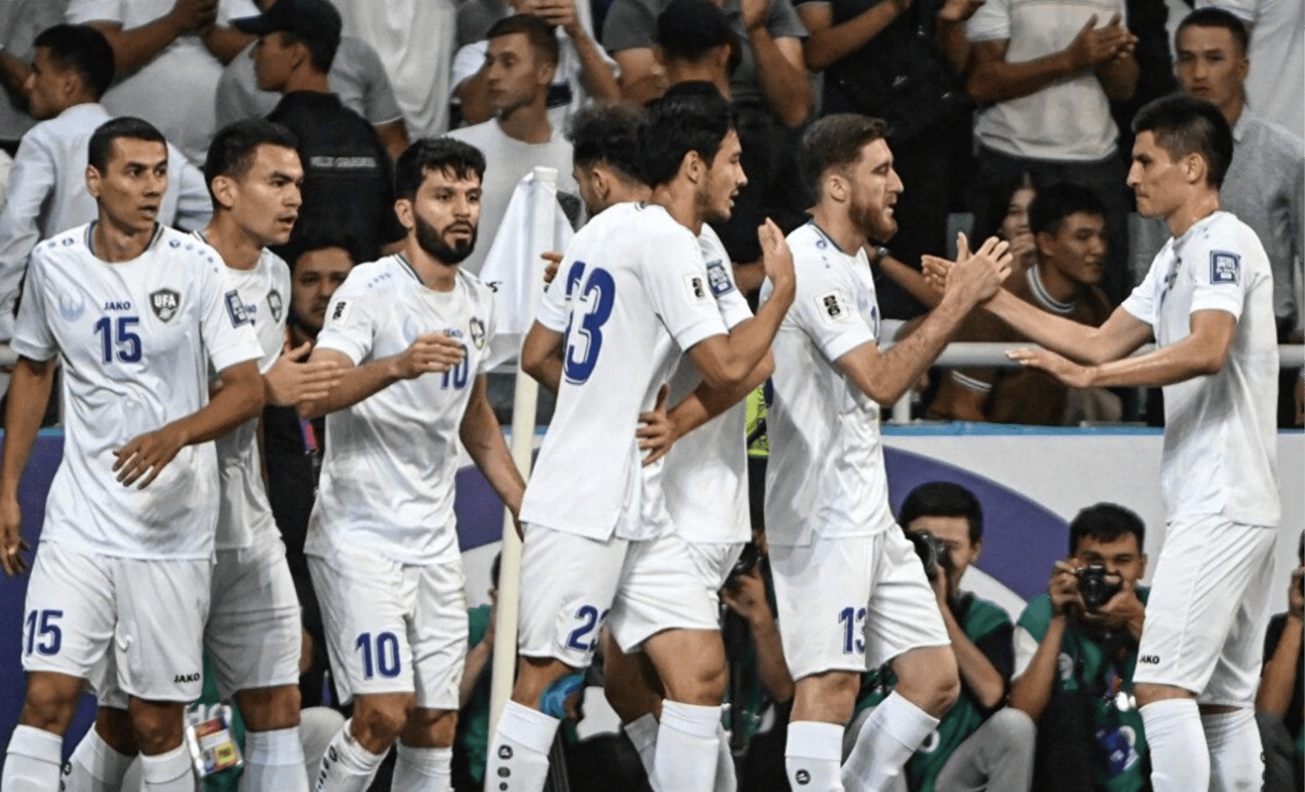 乌兹别克斯坦队夺得关键胜利 乌兹别克斯坦队夺得关键胜利